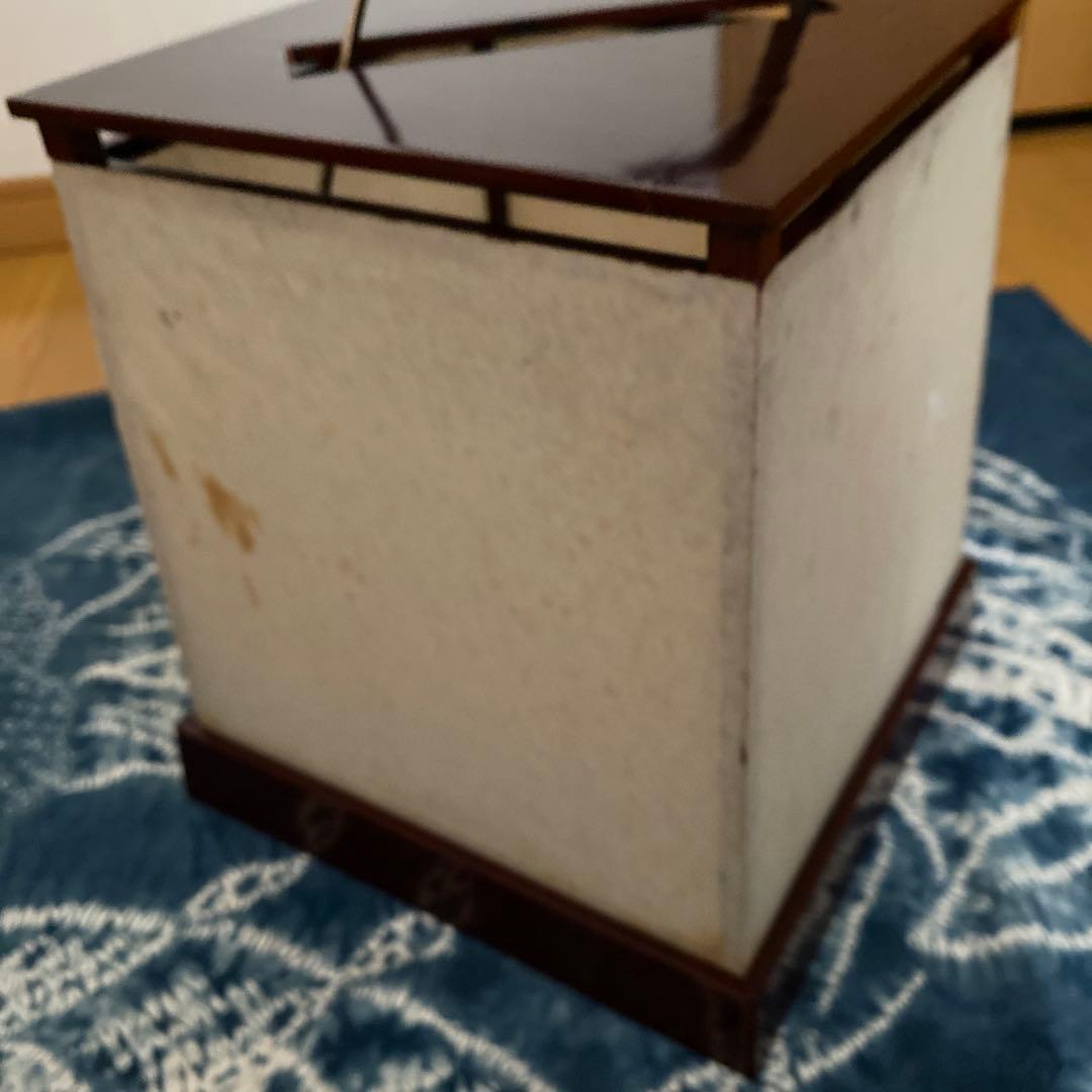 ¥25,000からお値下げ中　平安　表雲造　漆塗　露地行燈　夜咄道具