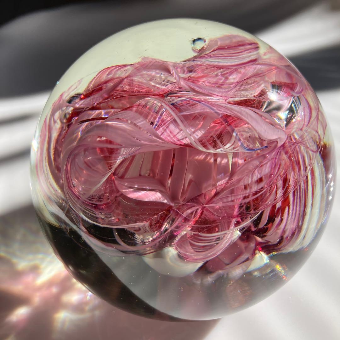 レア　イタリア製　作家　ヴィンテージ ヴェネツィアングラス　ペーパーウエイト