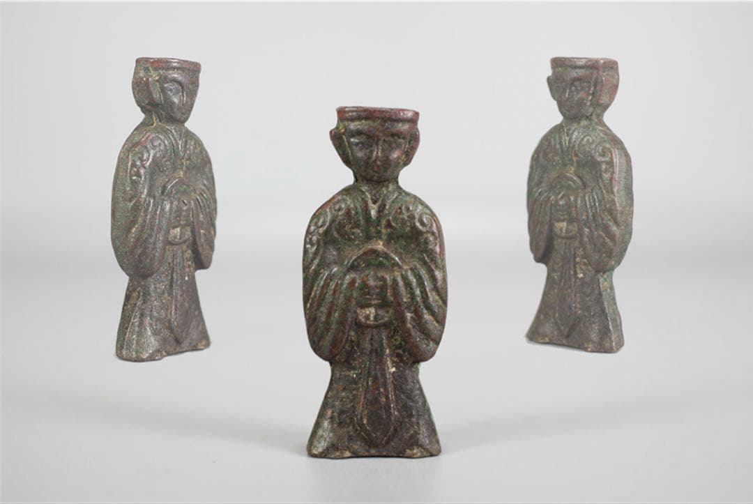 中国 明時代 道教像 金銅仏 道教 不老長生 風水 仏像 仏教美術 骨董 古美術