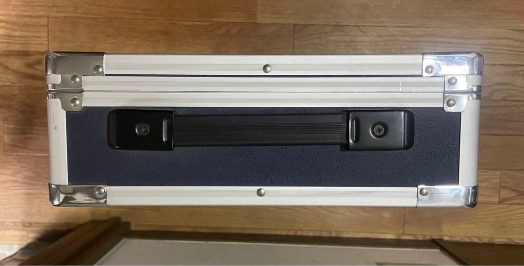 【大型】ギター ベース用エフェクターケース エフェクターボード ネイビー