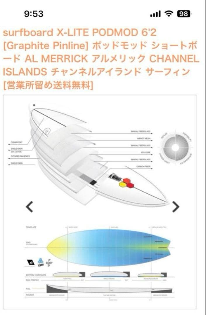 極美品トルクサーフボートアルメリックeps 6.2 引き取り限定