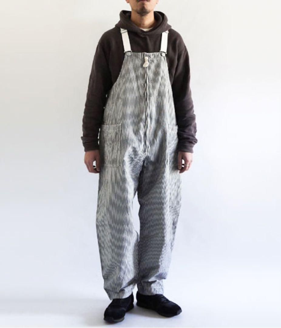 KAPTAIN SUNSHINE ヒッコリー オーバーオール コットン リネン