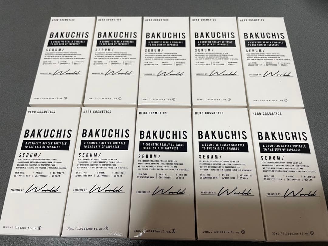 BAKUCHIS SERUM バクチス セラム 10点セット