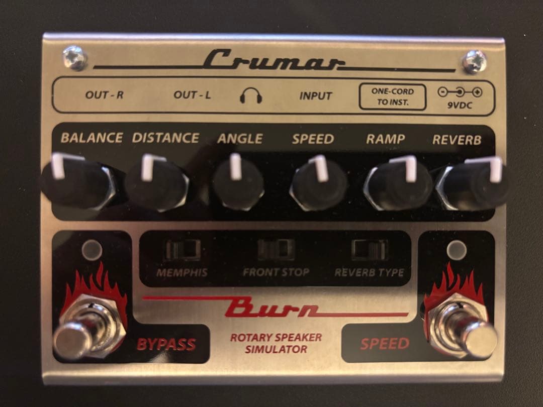 日本未入荷　crumar BURN レスリーシミュレーター