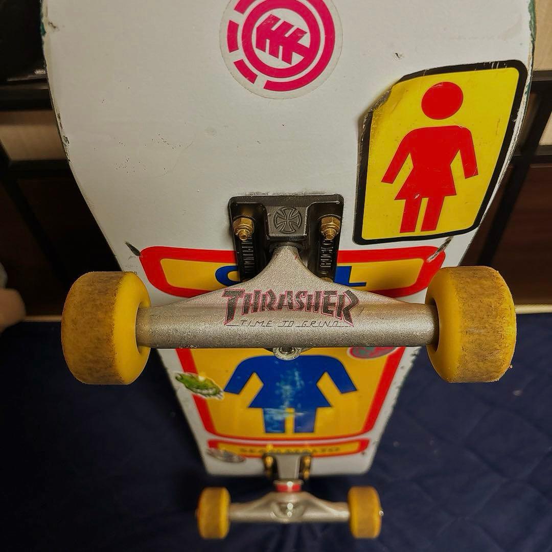 【〜1/16限定価格】スケートボード　GIRL×THRASHER コンプリート