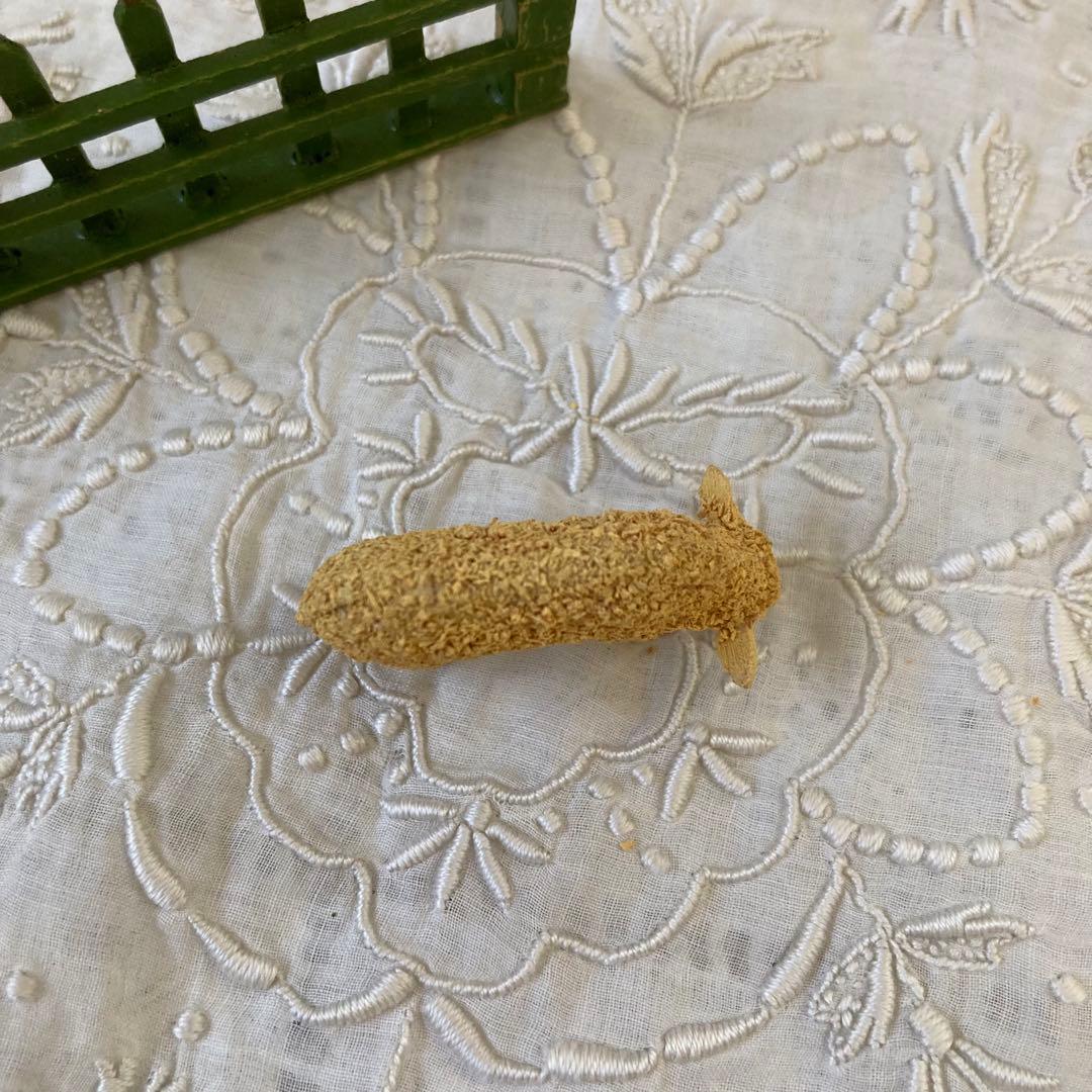 WF23ドイツアンティークザイフェン木製 ひつじ×2 羊飼い　柵　建物5点セット