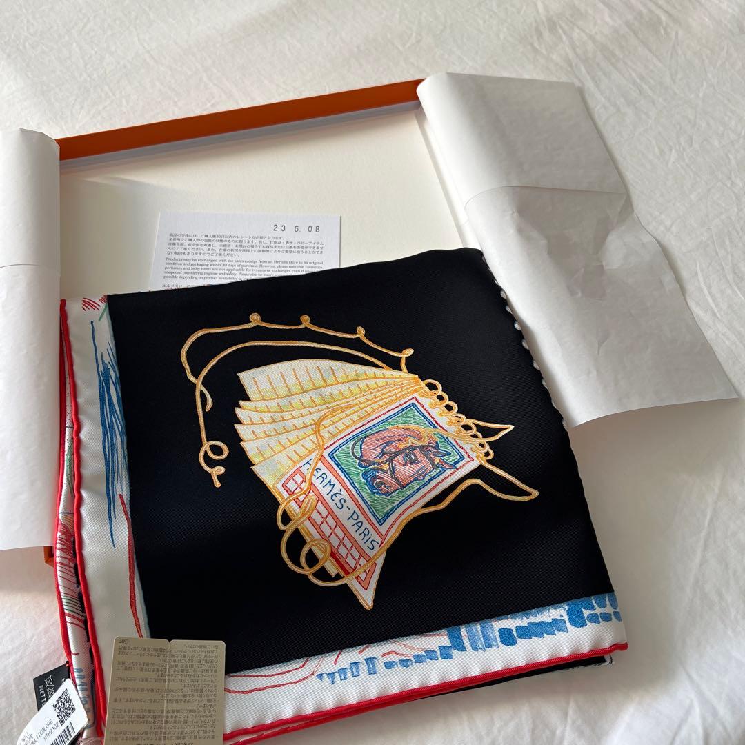 エルメス 　カレ 90 《シュヴァロスコープ》新品未使用