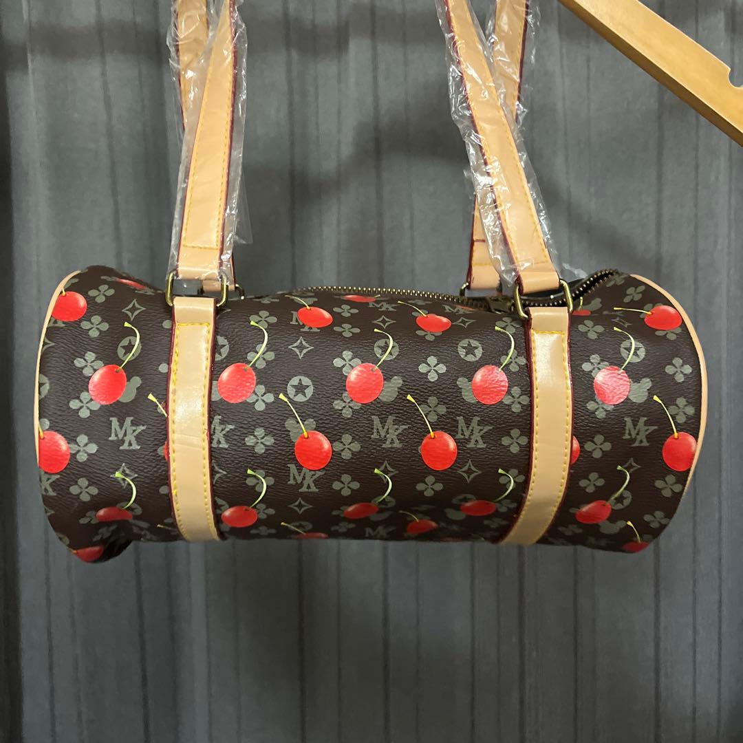 ディズニー　ミッキー　モノグラム　チェリー　バッグ