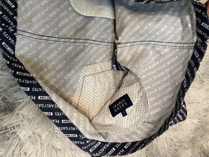 美品　PEARLY GATES 総柄 スカート ロゴ