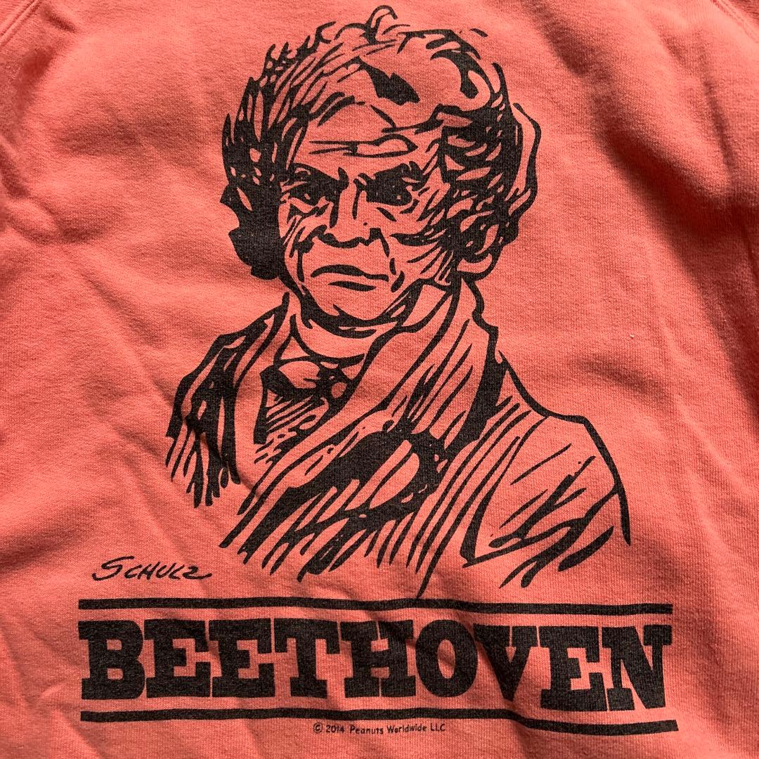 希少WTAPS×PEANUTSベートーヴェントレーナー染み込みプリント14S/S