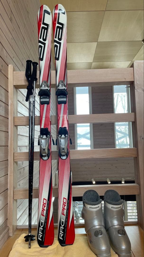 カービングスキー板ELAN大人ジュニア男性150cmセットビンディングストック