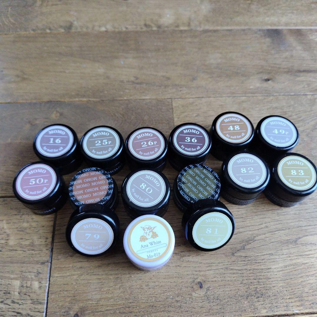 momoジェル　13色セット