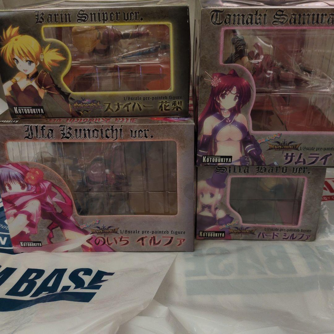 toheart2 環 花梨 イルファ シルファ フィギュア4体セット