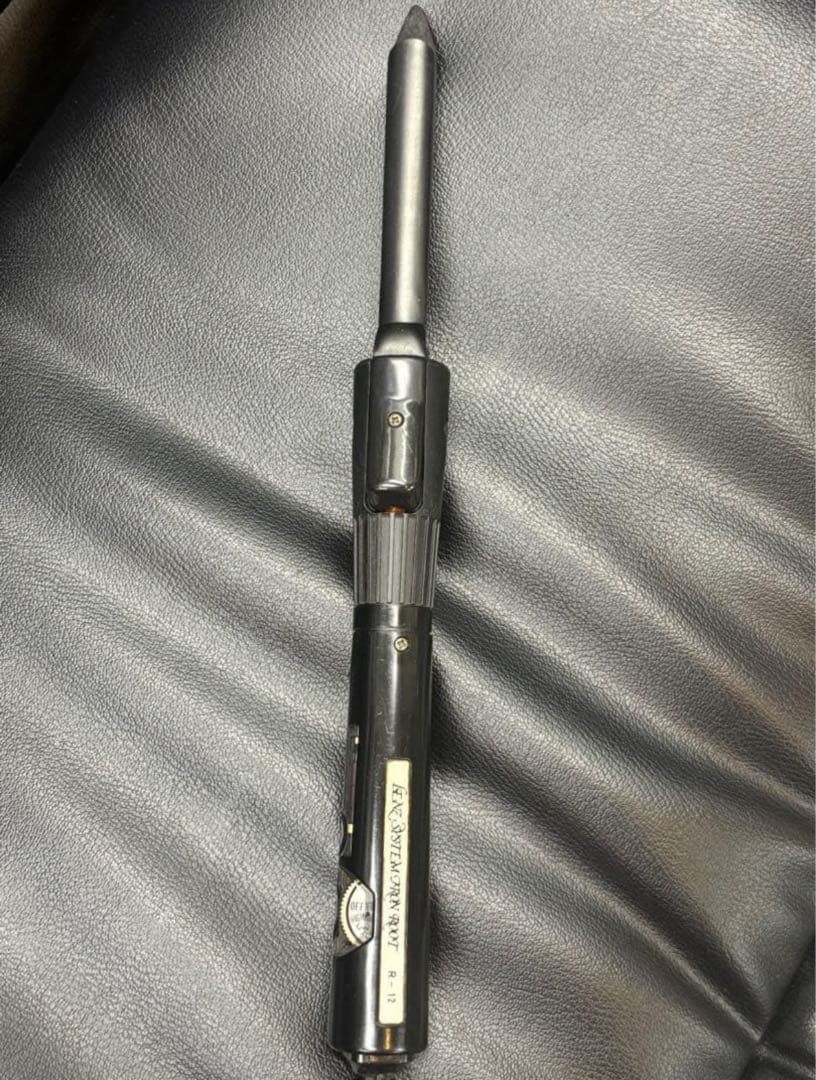 未使用に近い　LENZ Ｒ-12元巻きレンツアイロン　丸アイロン