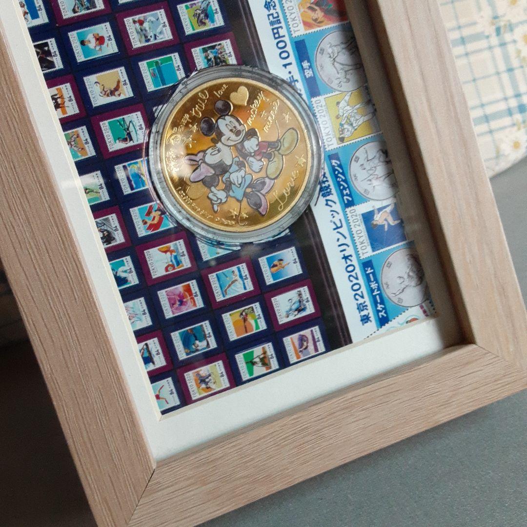 限定品ミッキーミニーカラー記念メダル