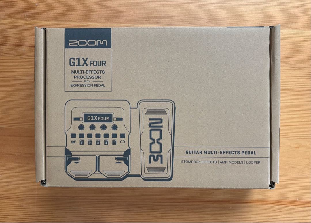 【アンパンマン】ZOOM G1X FOUR マルチエフェクプロセッサー