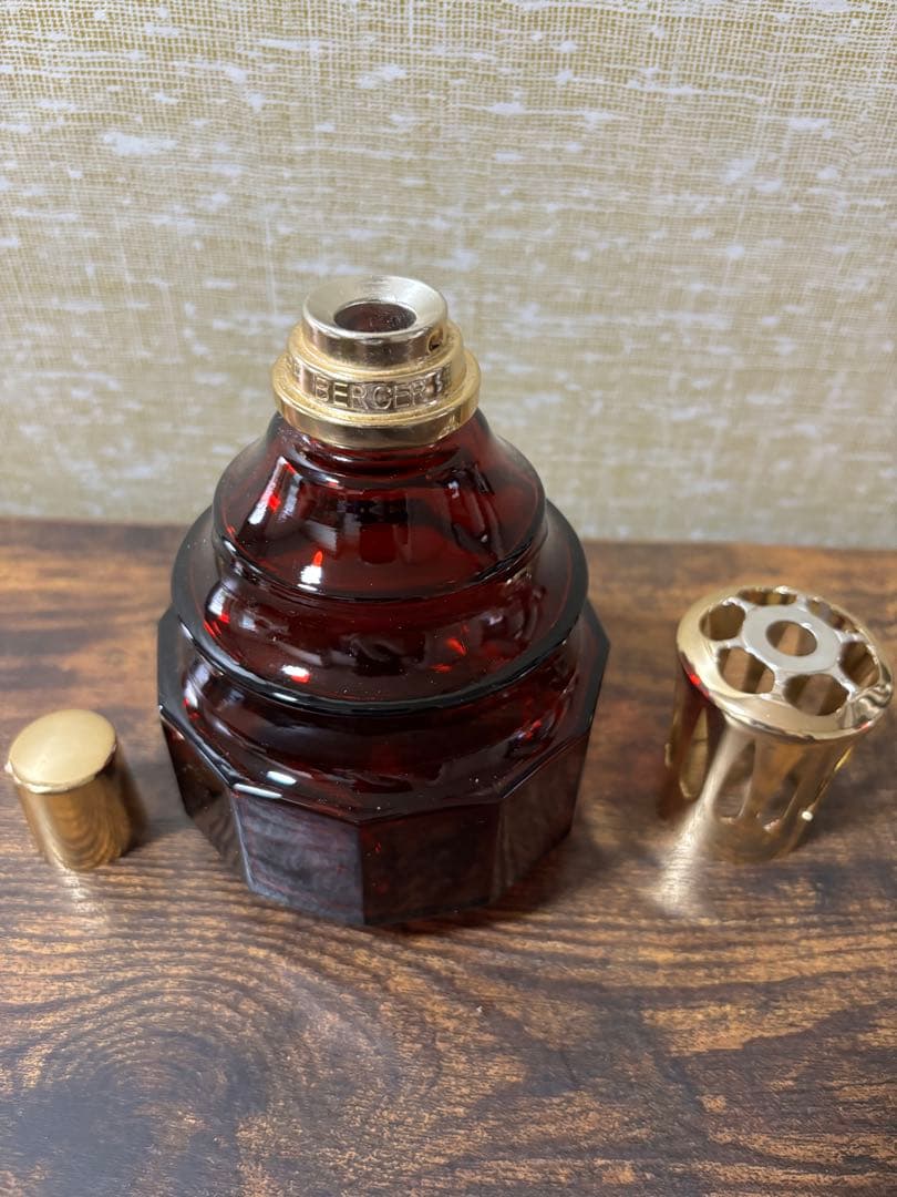 ランプベルジェ アロマランプ＃33774ベル ルージュ ゴールドキャップ