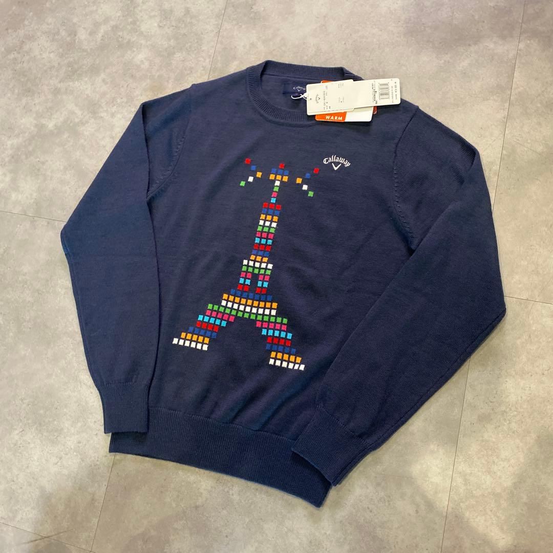 値下げ！！【callaway】未使用！タグ付き! デザインニット