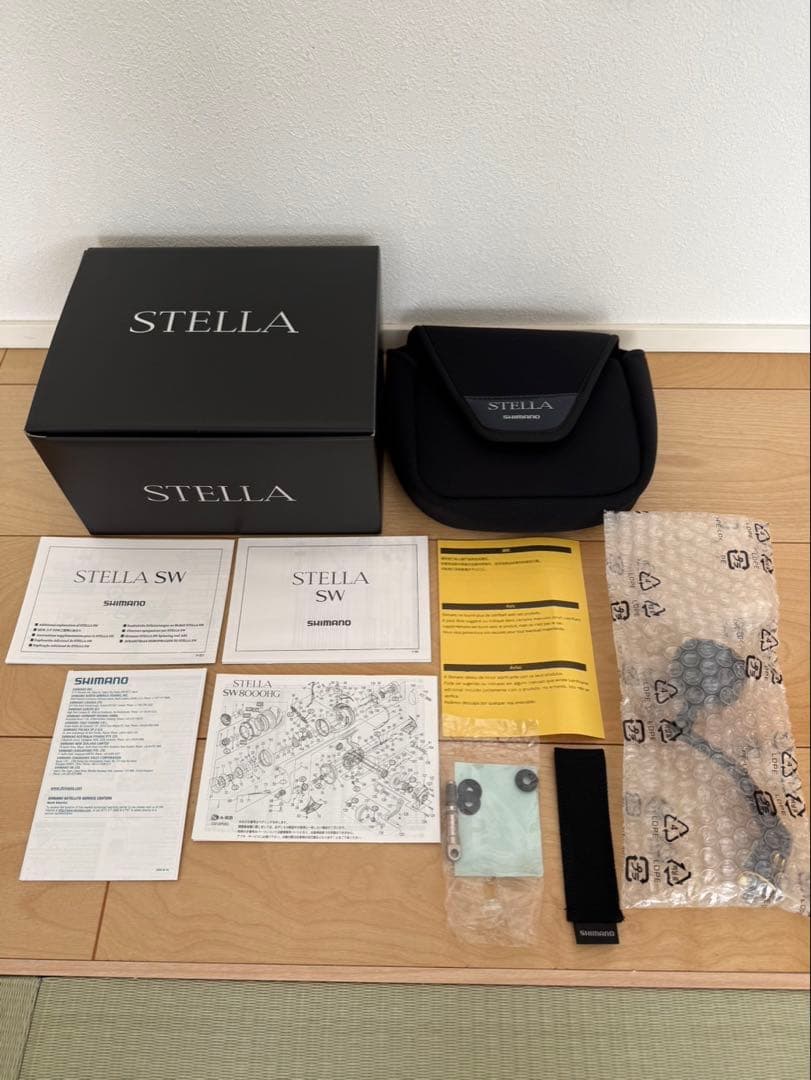 シマノ 19ステラSW8000HG 【使用1回・魚掛けなし・極美品】