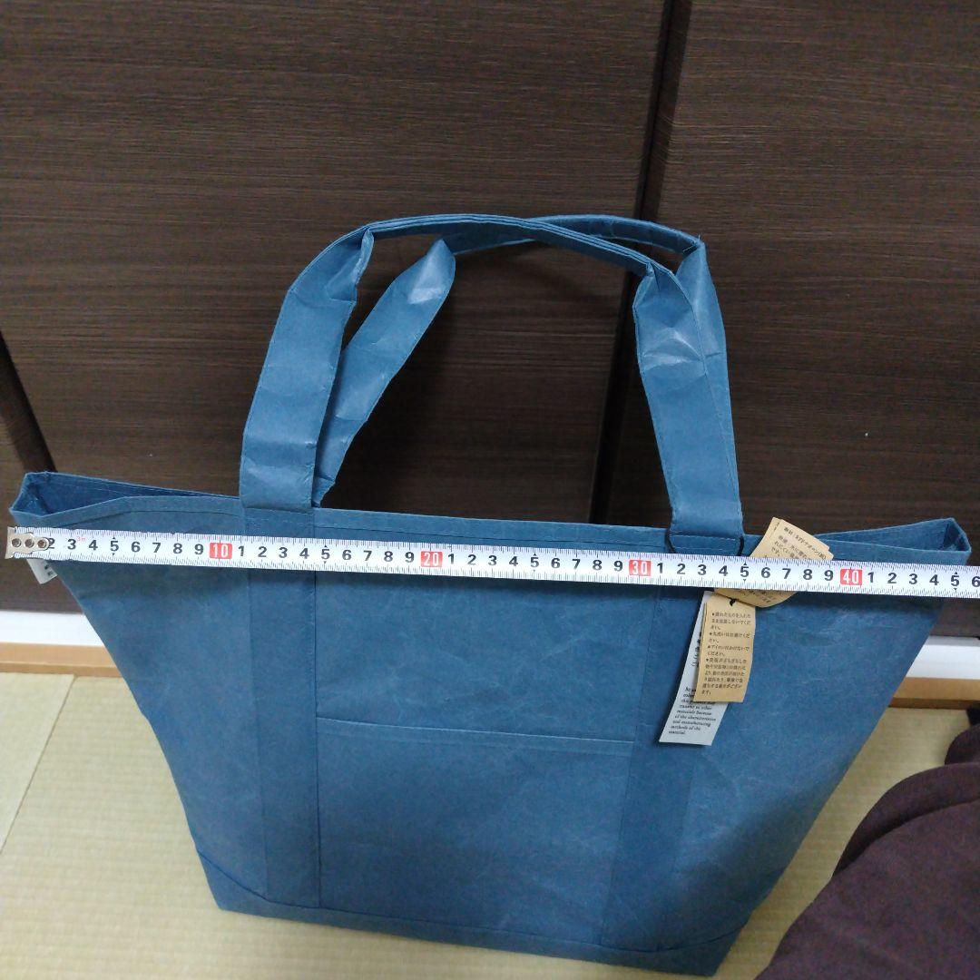 紙和　SIWA トートバッグM ブルー