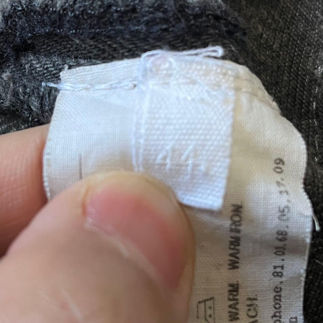 ソロイスト soloist 再構築デニム　44 ブラック