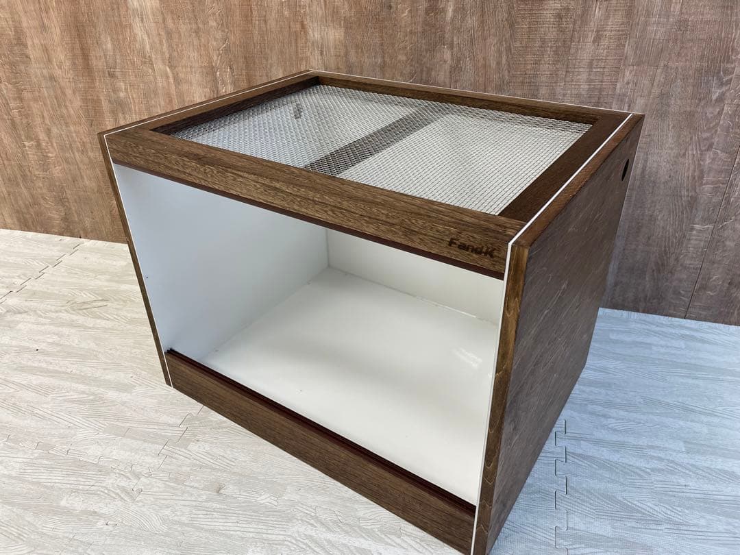 ＦandＫ爬虫類木製ケージ　スタンダード防水仕様　600×450×450