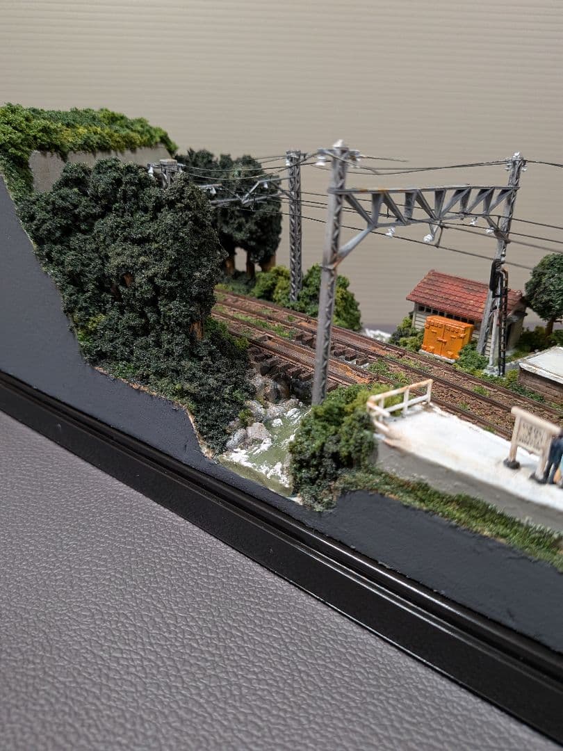 No.58鉄道Nゲージジオラマ車両、バス付き