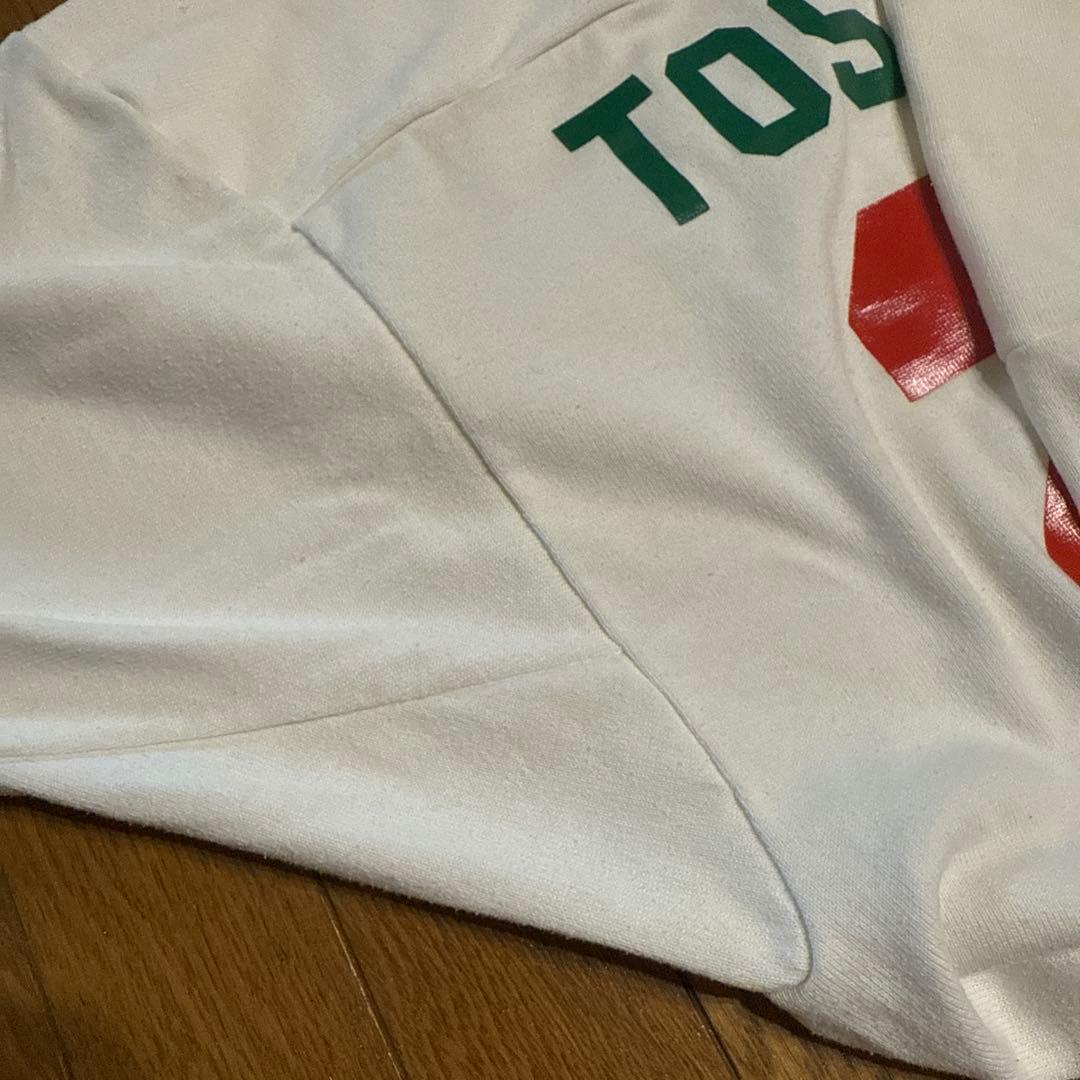 ヴィンテージ フットボールシャツ　ラッセル　USA製　70s 美品　ホワイト