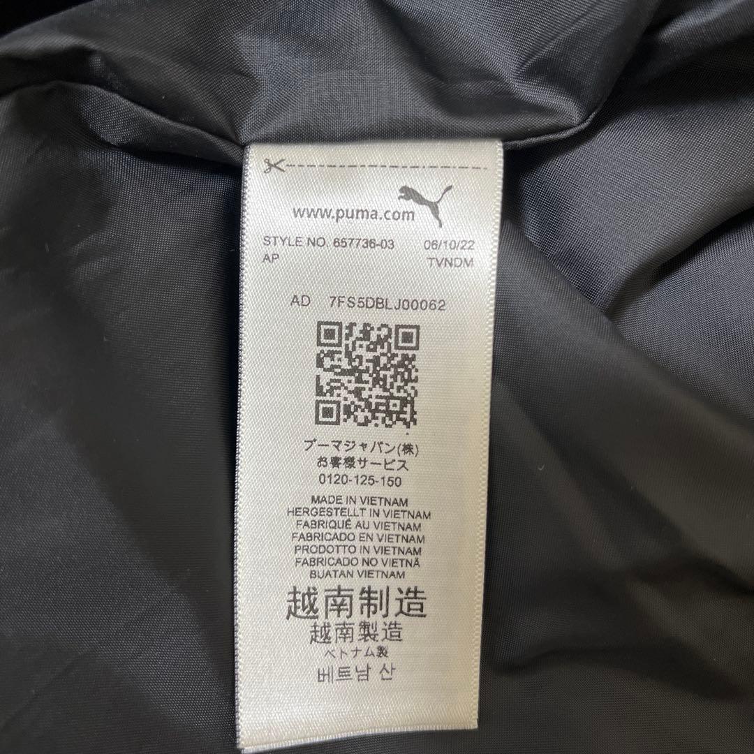 PUMA ダウンベンチコート XL ブラック