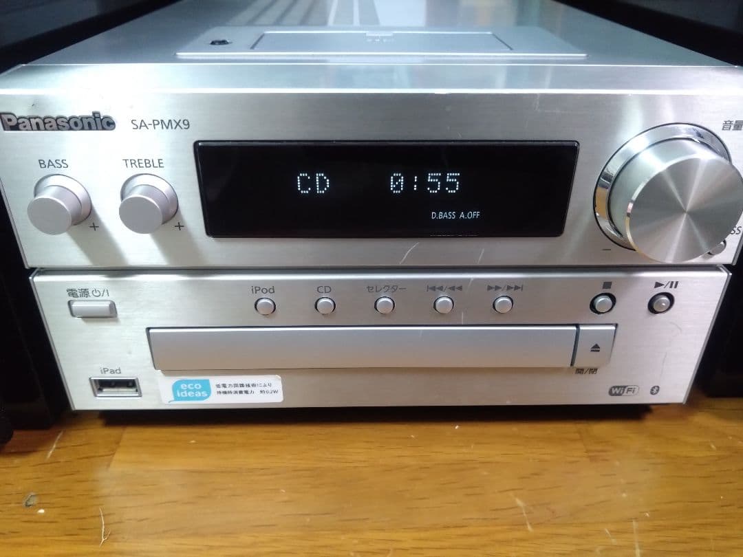 【動作確認済】Panasonic SA-PMX9 Bluetooth搭載機