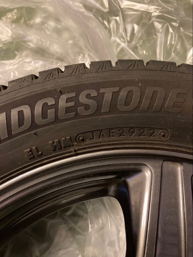 冬タイヤ　ハスラー　15インチ ホイールセット brizzak VRX3