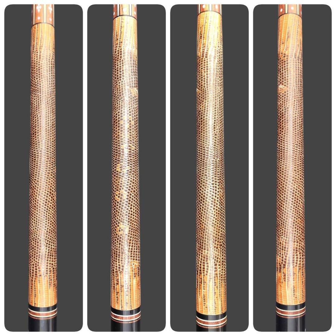 ADAM アダム ビリヤード キュー CL-5 トカゲ革 美品 MH284