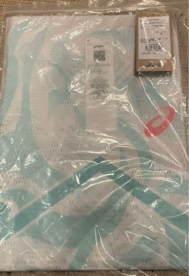 asics SPEED SINGLET & ランパン セット　　Mサイズ