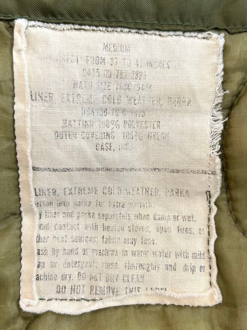 70s M-65 フィッシュテール ライナー付 野村訓一 野口強 ヴィンテージ