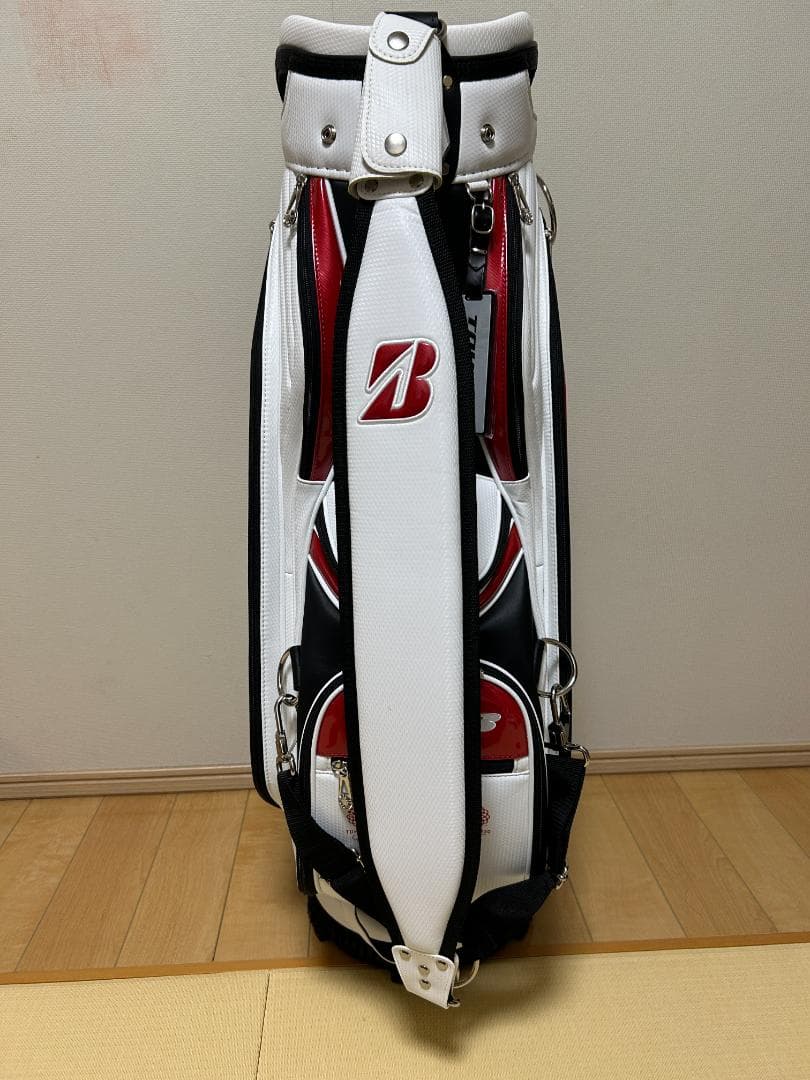 Naoki超美品 ブリヂストン キャディバッグ ツアーレプリカ 東京五輪