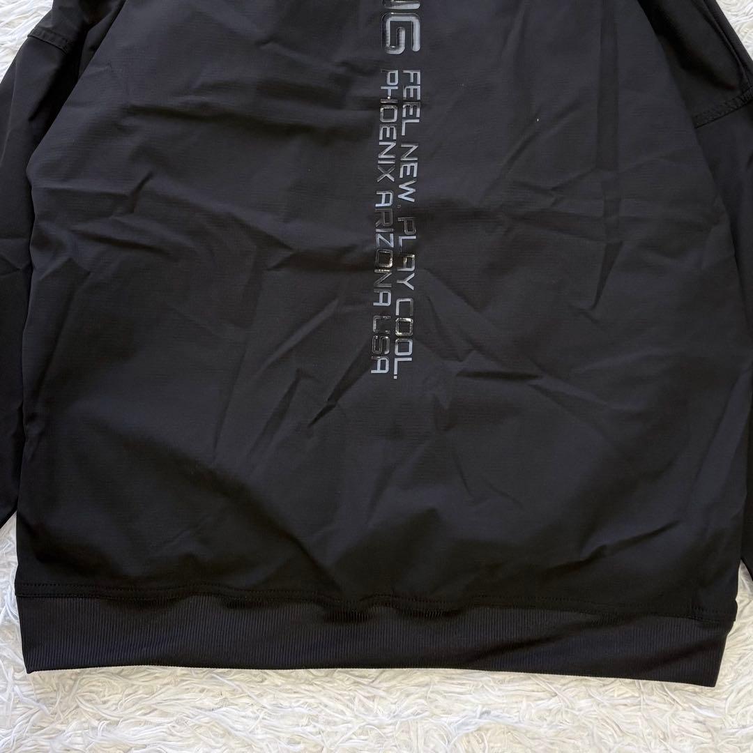 3way✨ PING リップストップツインブルゾン レイヤード ブラック L