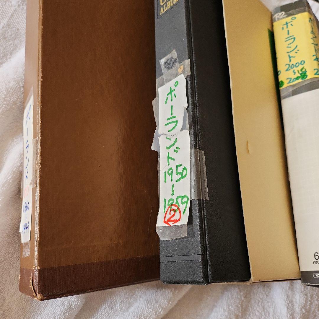 ポーランド　使用済み切手5冊