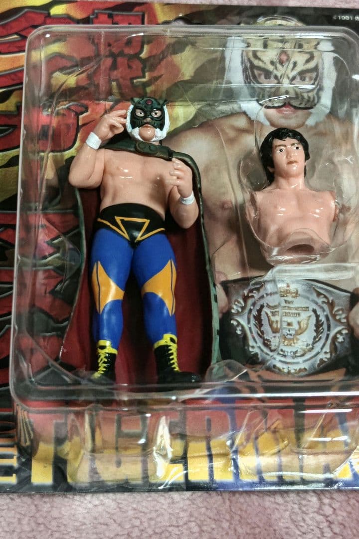 初代タイガーマスク　佐山聡　フィギュア　美品