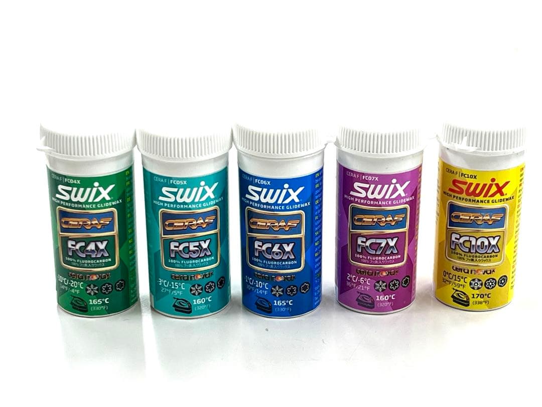 swix スキー用Wax 5本セット（開封使用品）