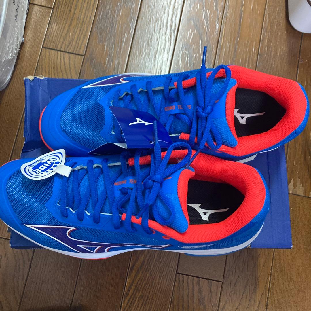 テニスシューズ　27.5cm　ウェーブエクシード　LIGHT WIDE OC