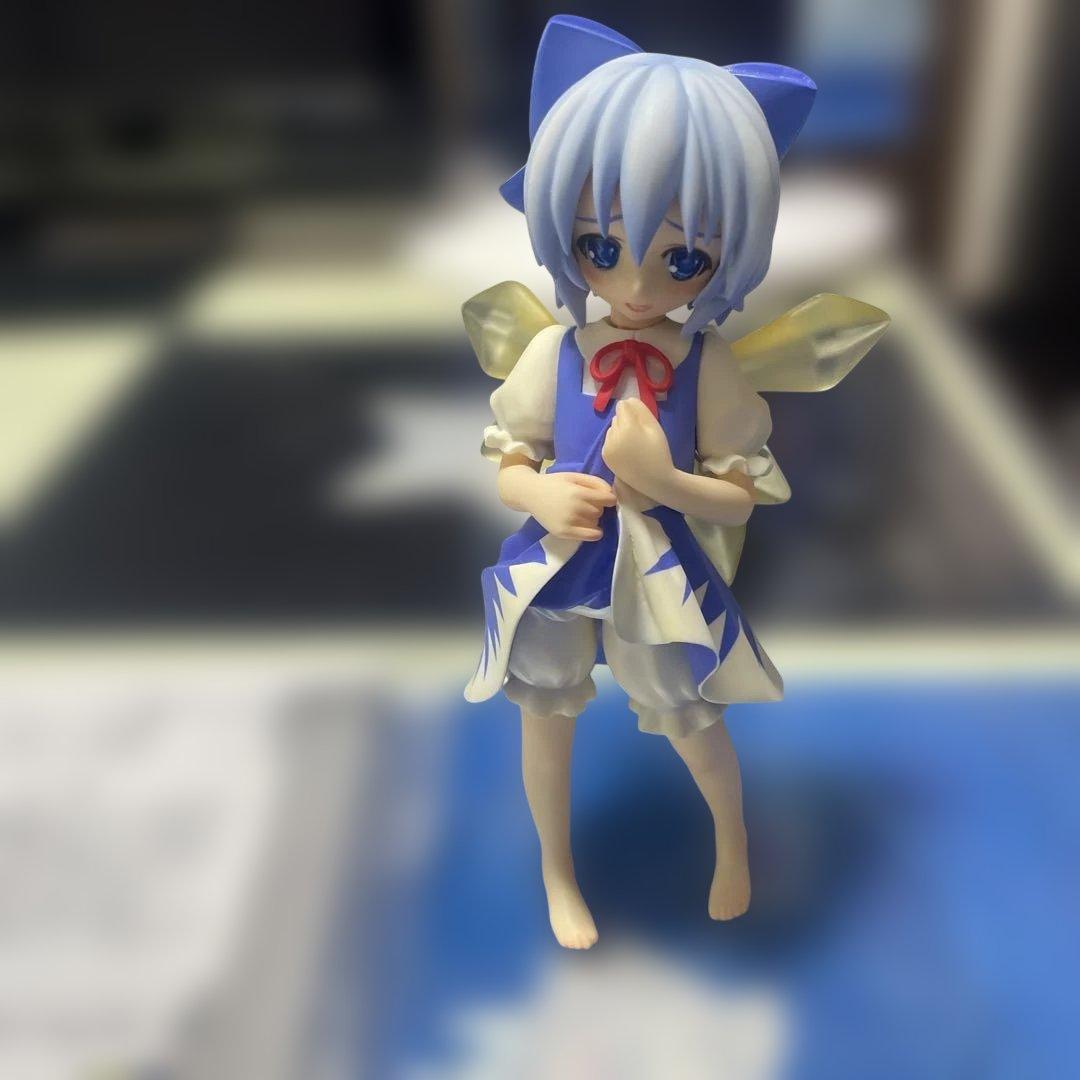 たくしあげチルノ 「東方Project」 ガレージキット　完成品　温泉天国