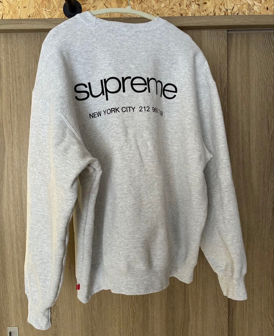 Supreme 23fw Supreme NYC Crewneck 美品