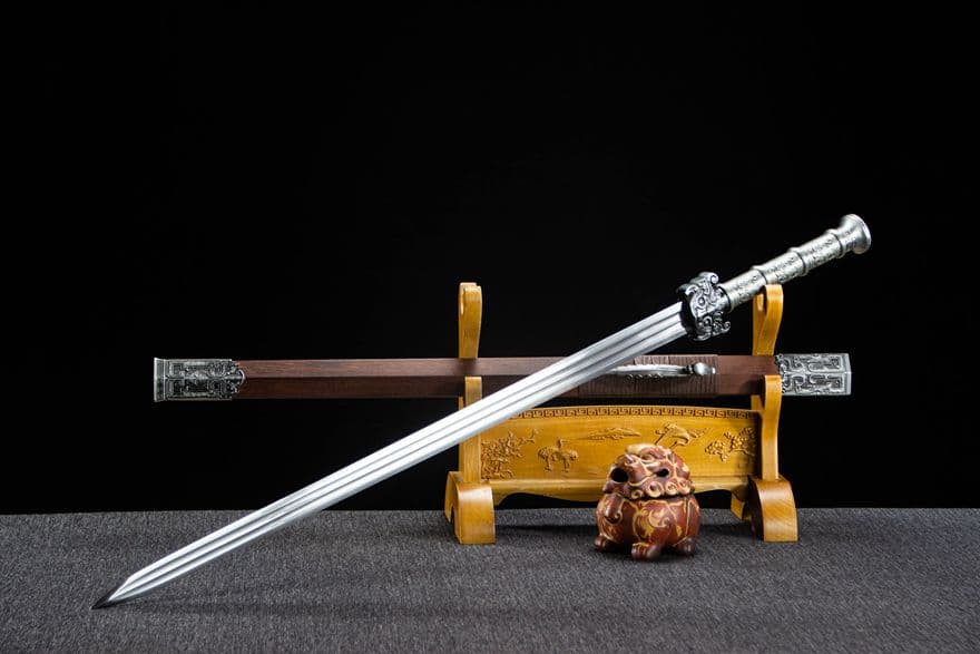滅魂古剣-高性能マンガン鋼 古兵器 武具　刀装具　日本刀　模造刀 居合刀