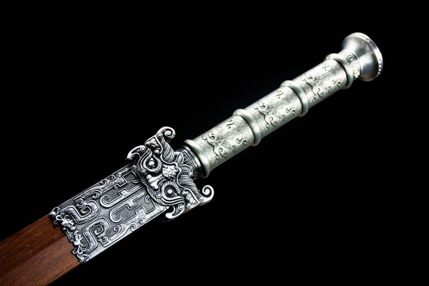 滅魂古剣-高性能マンガン鋼 古兵器 武具　刀装具　日本刀　模造刀 居合刀