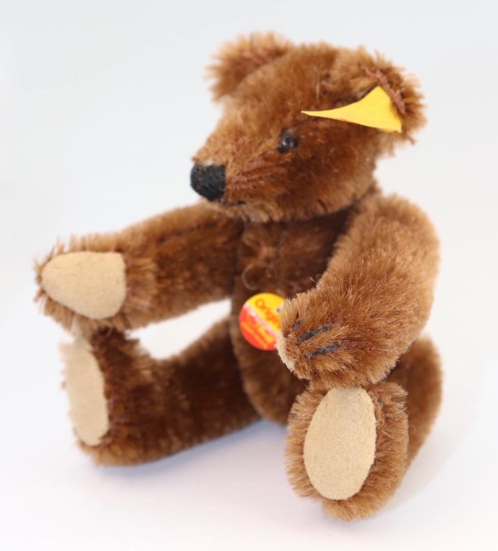 Steiff テディベア ダーク・ブラウン1909年レプリカ・テディ9cm E