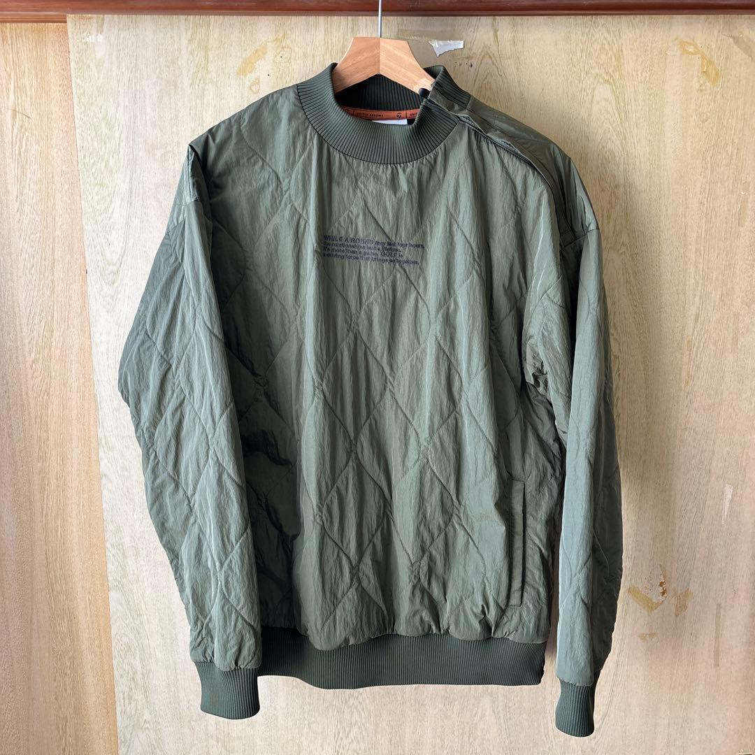 別注TaylorMade×UNITED ARROWSキルティング プルオーバー