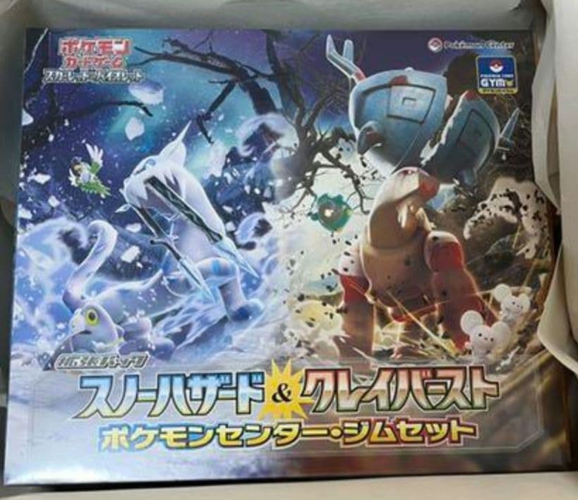 ポケモンカード  スノーハザード＆クレイバースト  ジムセット  ナンジャモ