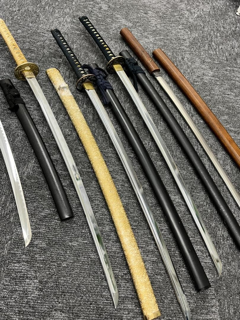 模造刀　模造刀　7本　模擬刀　和装　コスプレ　侍　サムライ　 日本刀　剣　武士