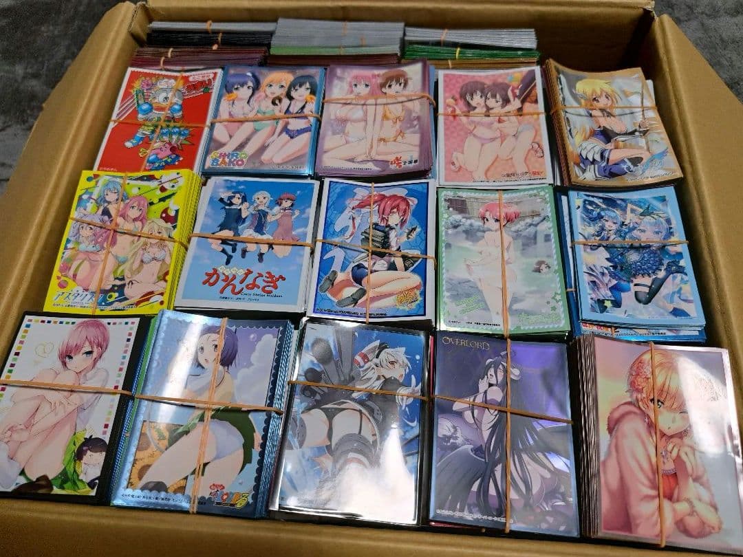 キャラスリーブ まとめ 大量 超大量 無地なし スリーブ カードプロテクター