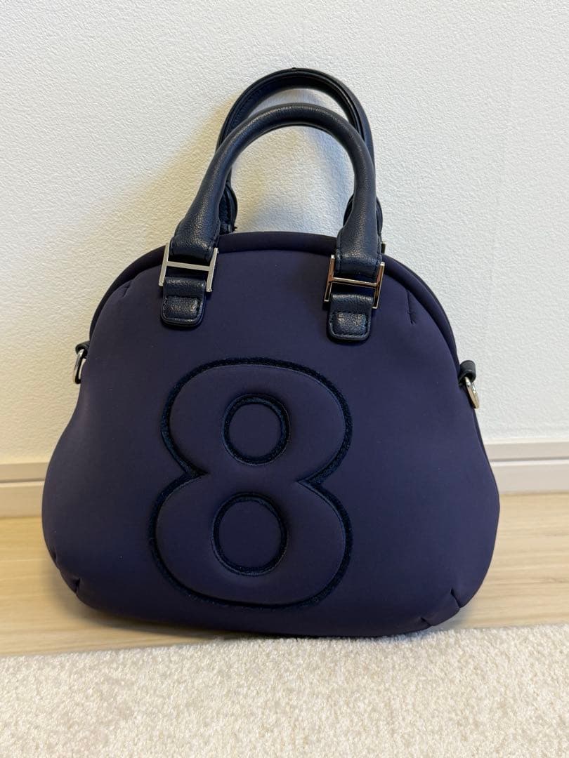 美品　ムータマリン　ラウンドバッグ　カートバッグ